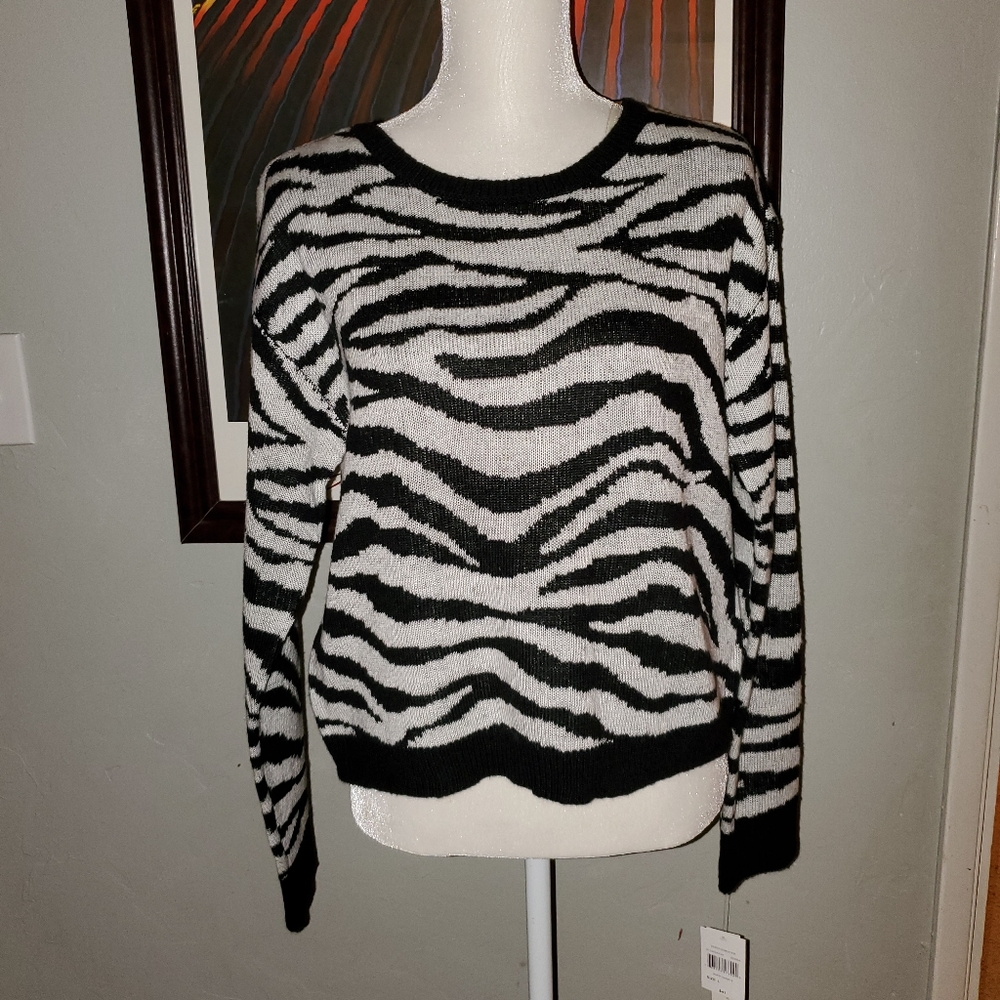 🎁 Bundle Deal! 3 Sweaters for $45 🦓 Zebra pullover sweater